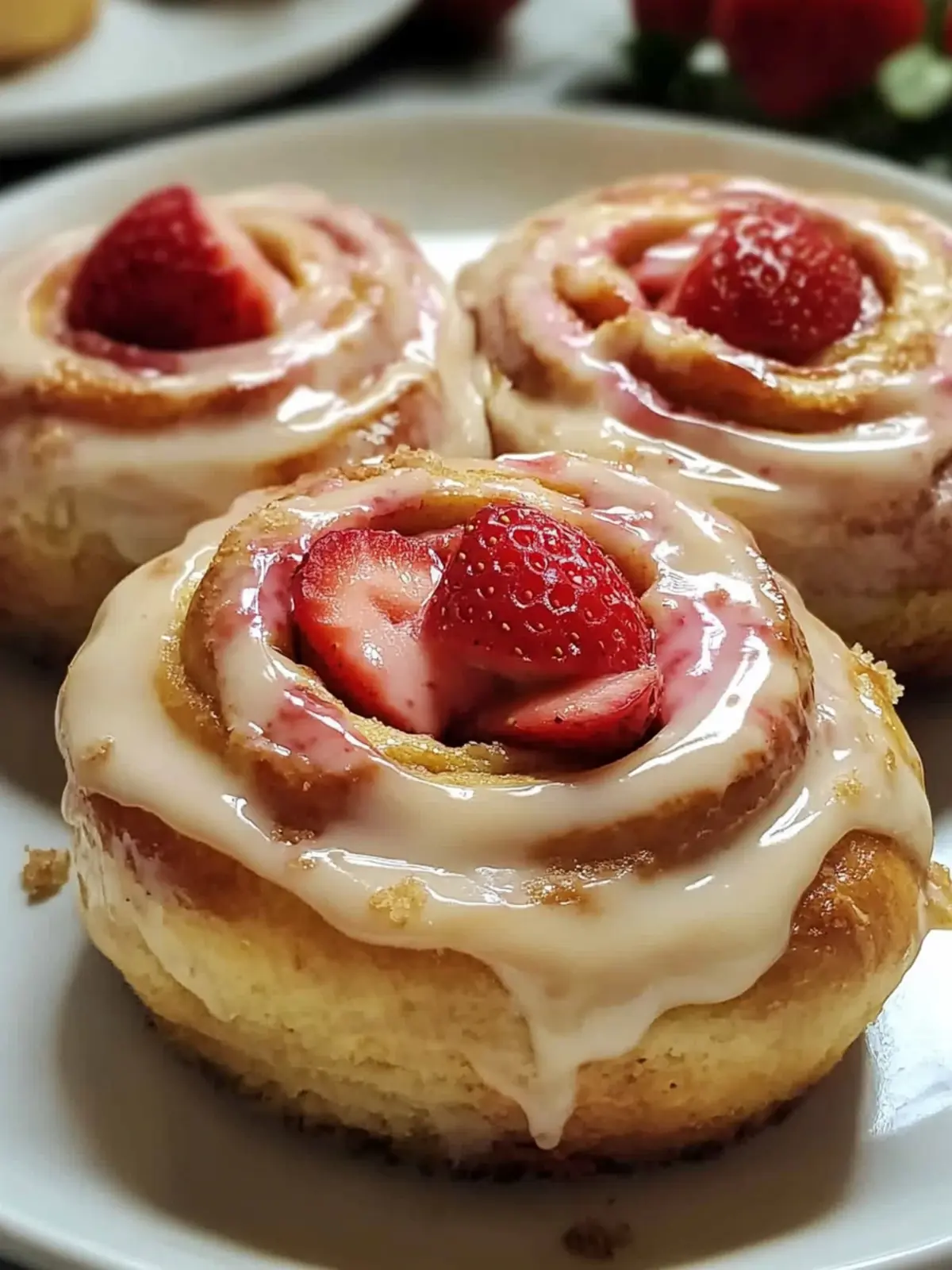 Strawberry Cheesecake Cinnabon Rolls for a Sweet Morning Bliss 4 Strawberry Cheesecake Cinnabon Rolls