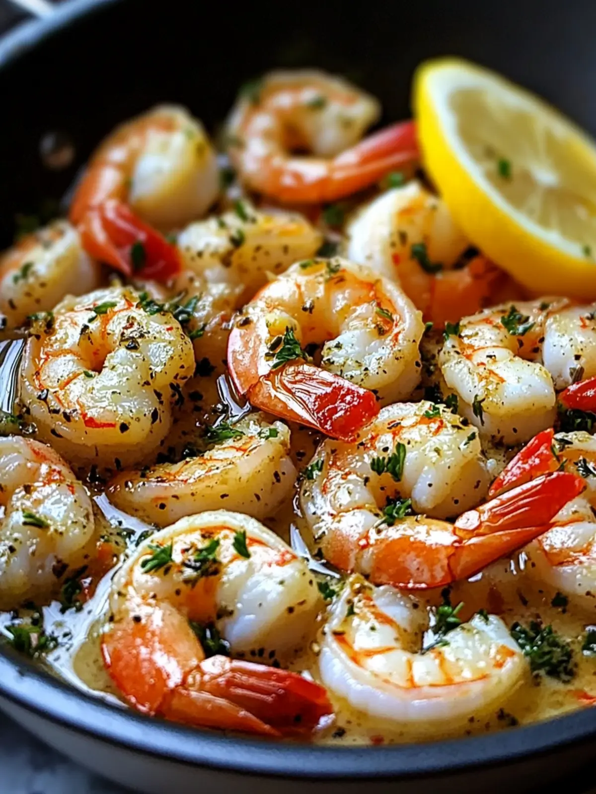 Mediterranean Shrimp Skillet with Lemon Garlic Sauce Bliss 2 Mediterranean Shrimp Skillet with Lemon Garlic Sauce