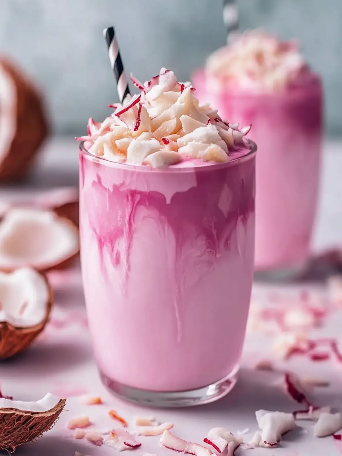 Delight in a Pink Coconut Iced Latte – A Creamy Vegan Treat 5 Pink Coconut Iced Latte