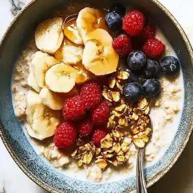 Warm Overnight Breakfast Porridge for Cozy Mornings 10 Overnight Breakfast Porridge