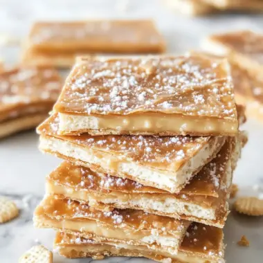 Churro Saltine Toffee: Irresistibly Sweet & Easy to Make 9 Churro Saltine Toffee