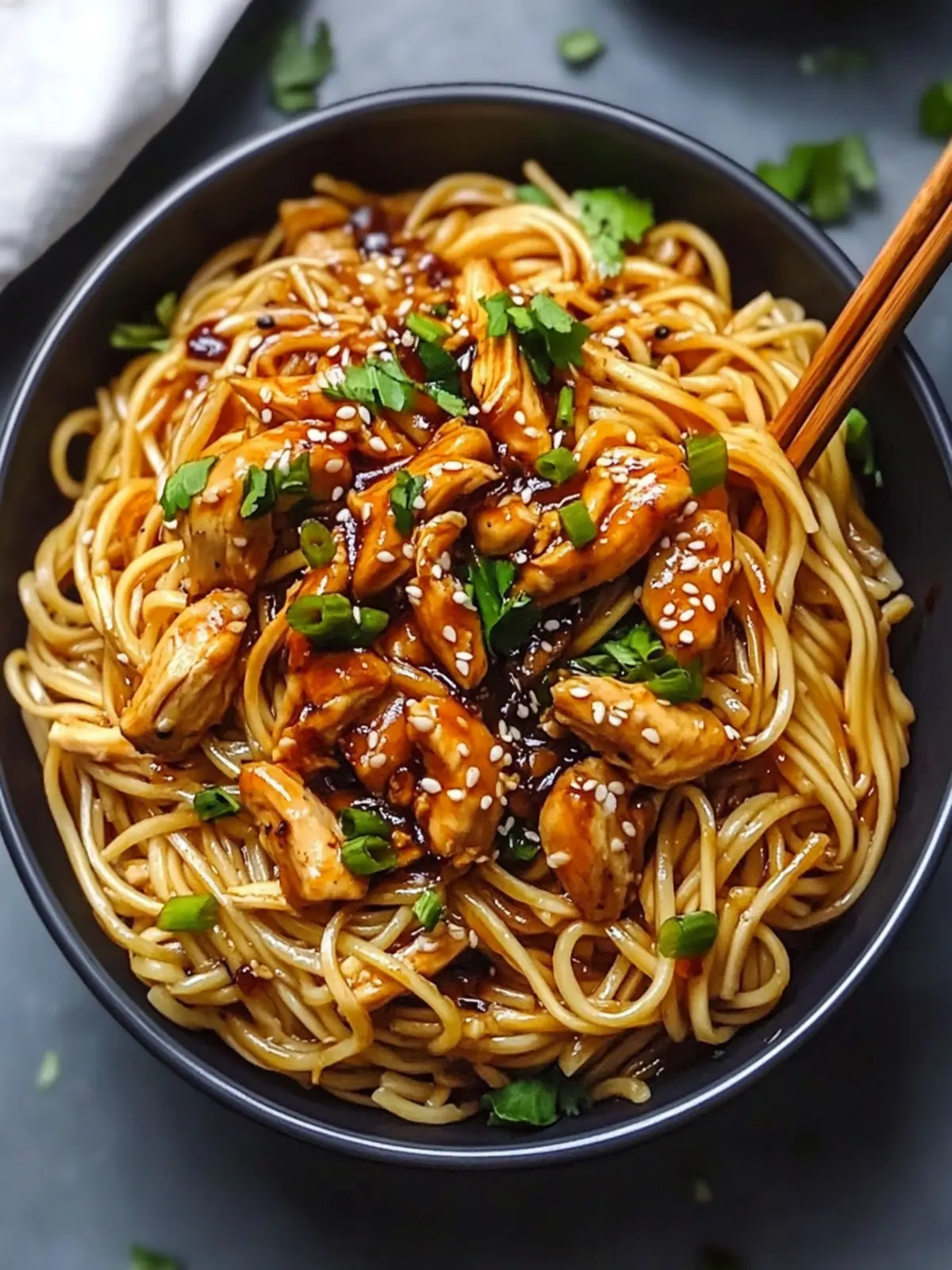 Sticky Garlic Chicken Noodles Recipe for a Cozy Dinner Night 3 Sticky Garlic Chicken Noodles Recipe