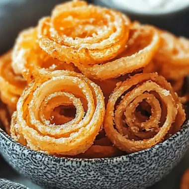 Crispy Onion Ring Chips: Easy, Customizable Snack Bliss 9 Crispy Onion Ring Chips