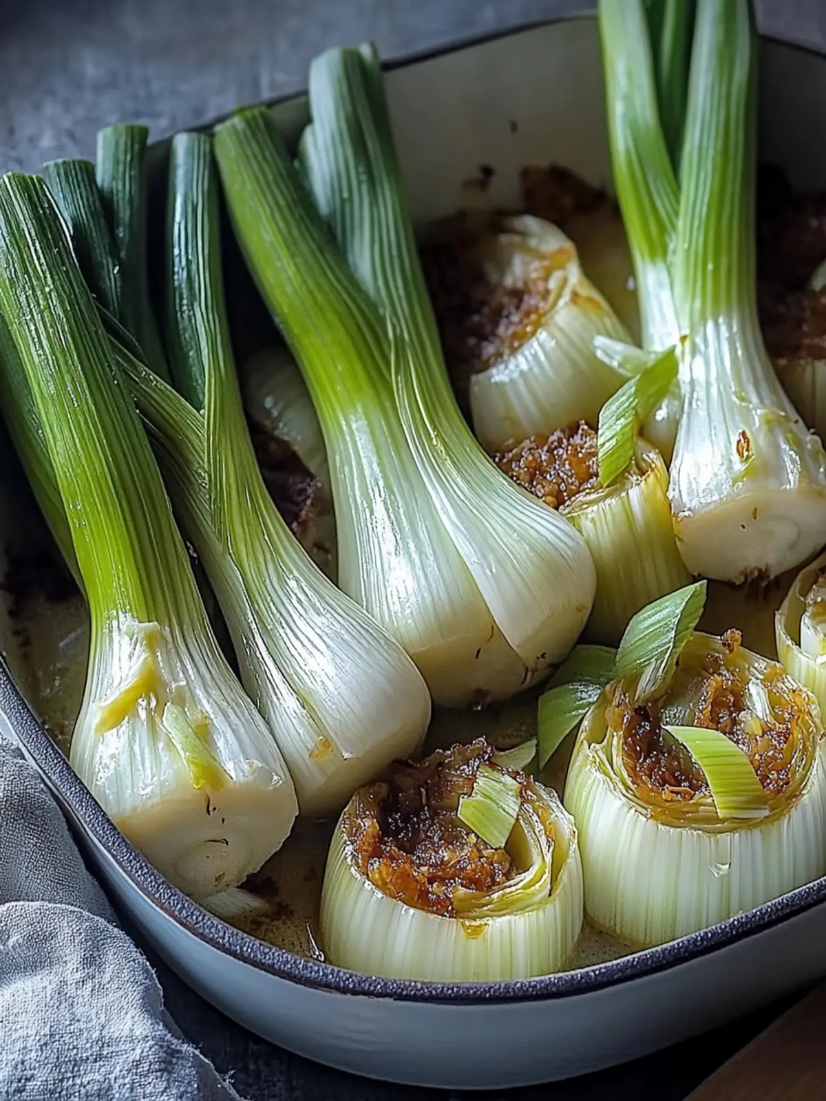 Delicious Filled Leeks Dish for a Cozy Homemade Dinner 3 Filled Leeks Dish