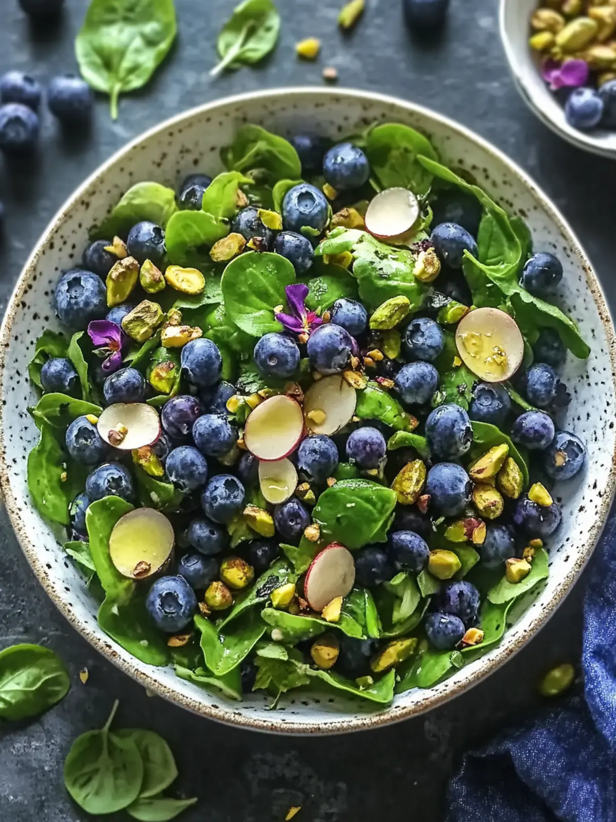 Fresh Blueberry Pistachio Spring Salad for a Vibrant Meal 4 Blueberry Pistachio Spring Salad