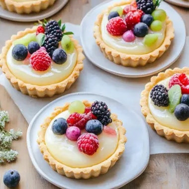 Easy Sugar Cookie Fruit Tarts for a Bright Spring Treat 9 Easy Sugar Cookie Fruit Tarts