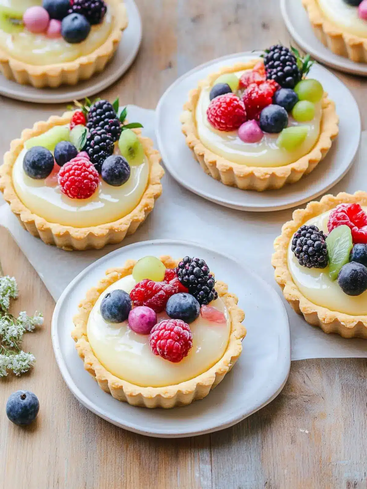 Easy Sugar Cookie Fruit Tarts for a Bright Spring Treat 5 Easy Sugar Cookie Fruit Tarts