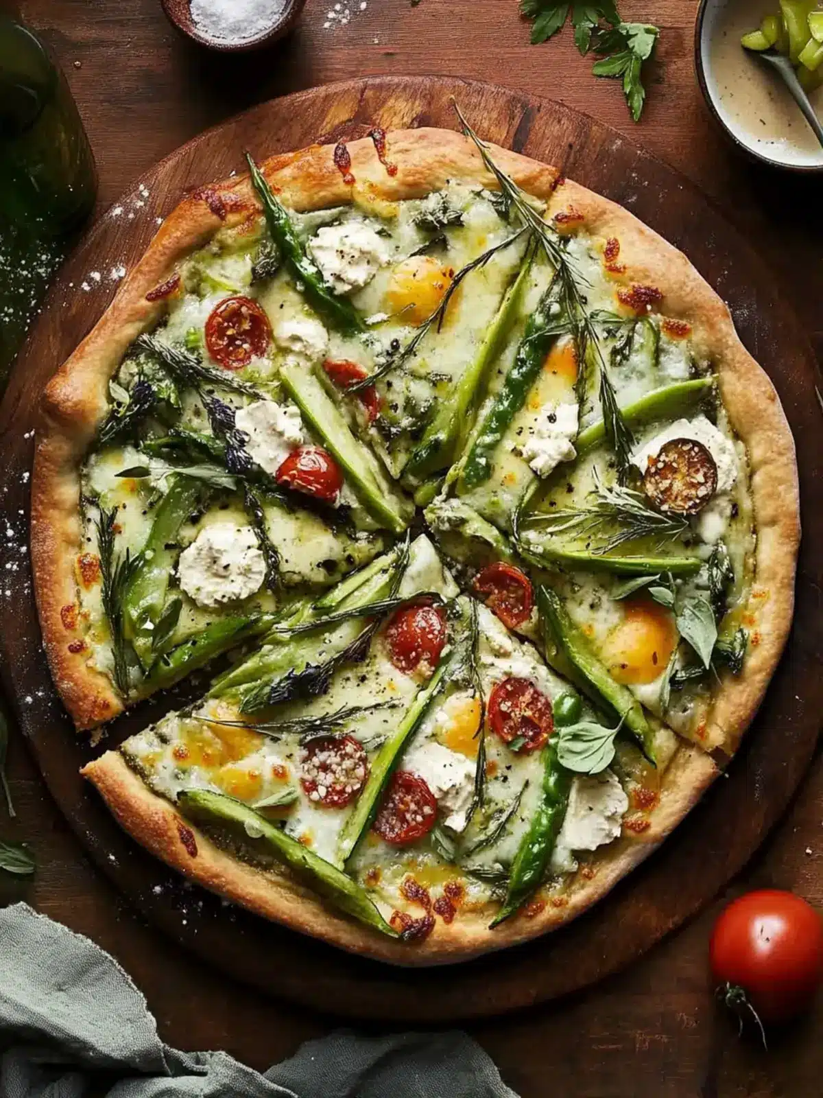 Brighten Your Dinner with Spring Vegetable Pizza Delight 2 Spring Vegetable Pizza