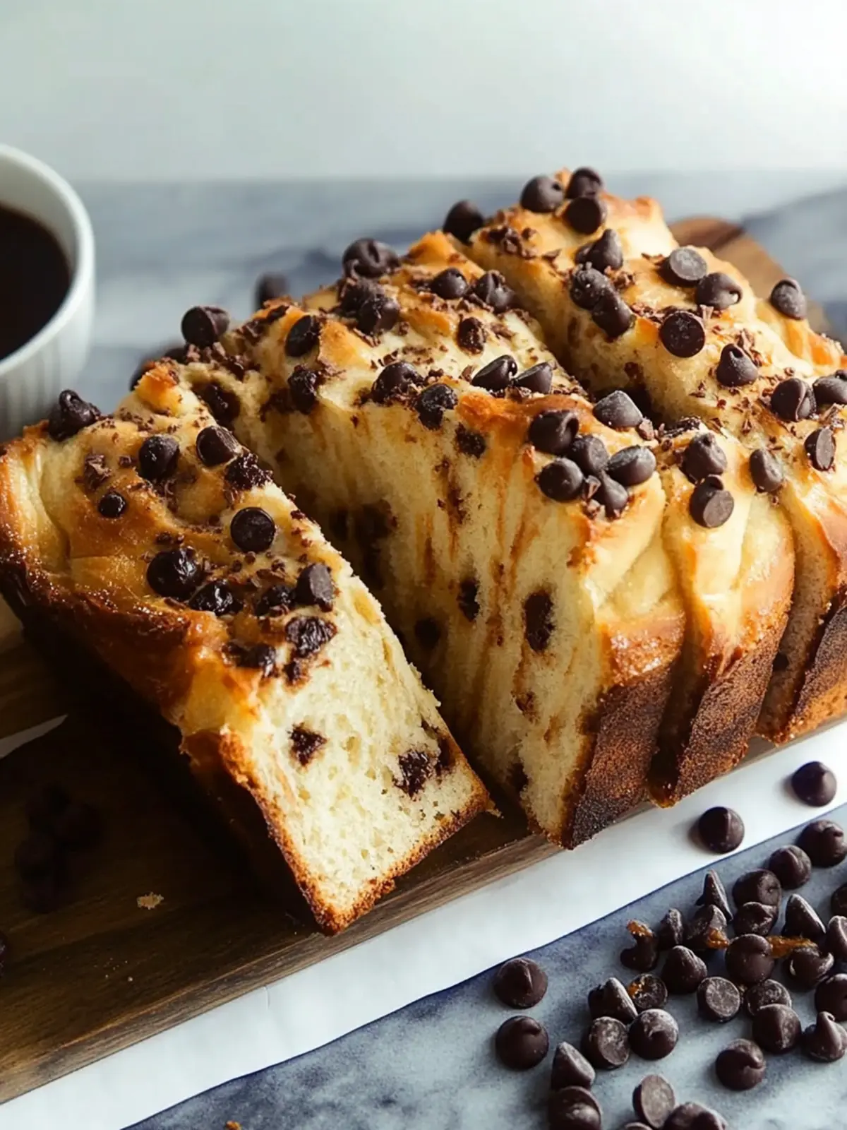 Heavenly Chocolate Chip Pull-Apart Bread for Anytime Cravings 3 Chocolate Chip Pull-Apart Bread