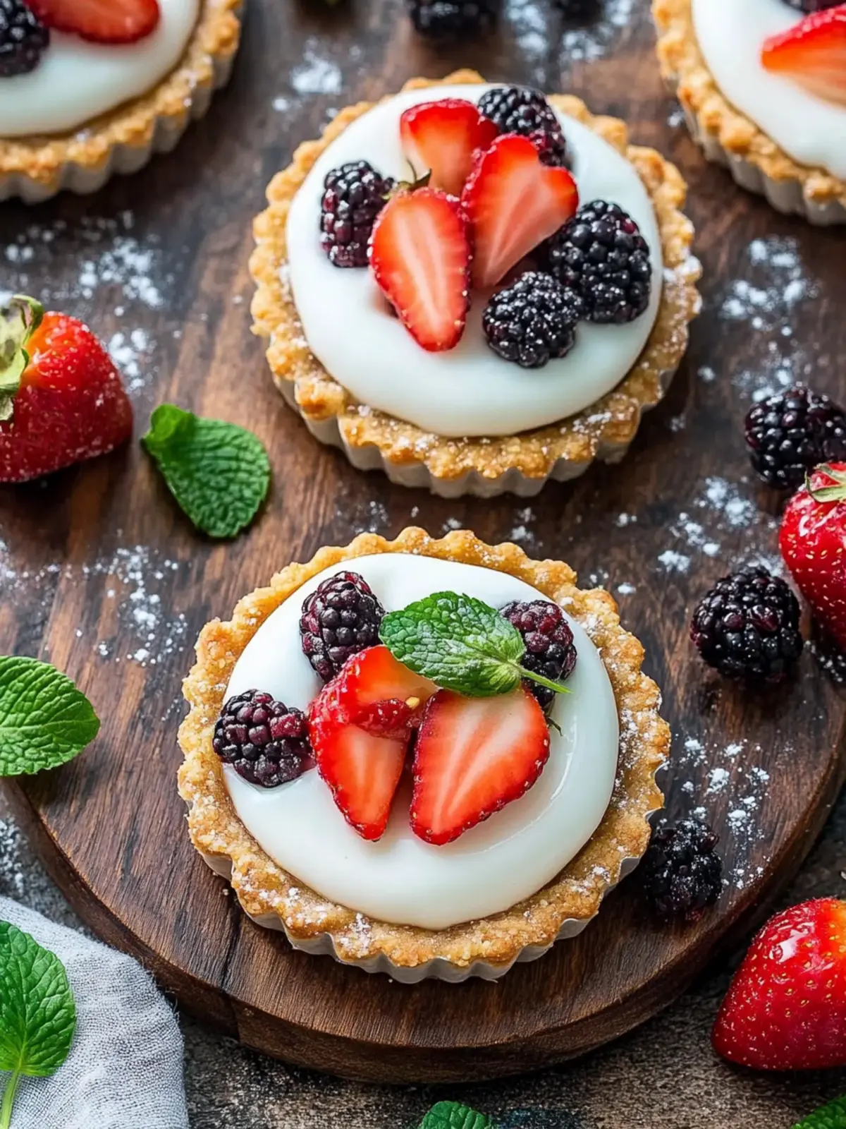 Savor Delightful Vegan Mini Breakfast Tarts in 15 Minutes! 3 Vegan Mini Breakfast Tart