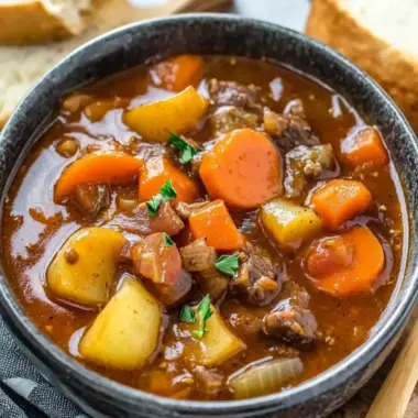 Hearty Vegan Beef Stew That Warms Your Soul and Wallet 9 Vegan Beef Stew