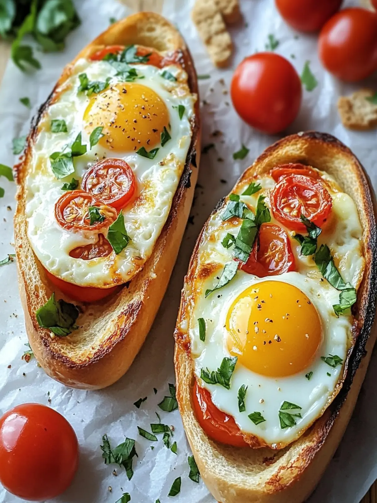 Delicious Baked Egg Boats Loaded with Turkey Bacon & Veggies 4 Delicious Baked Egg Boats