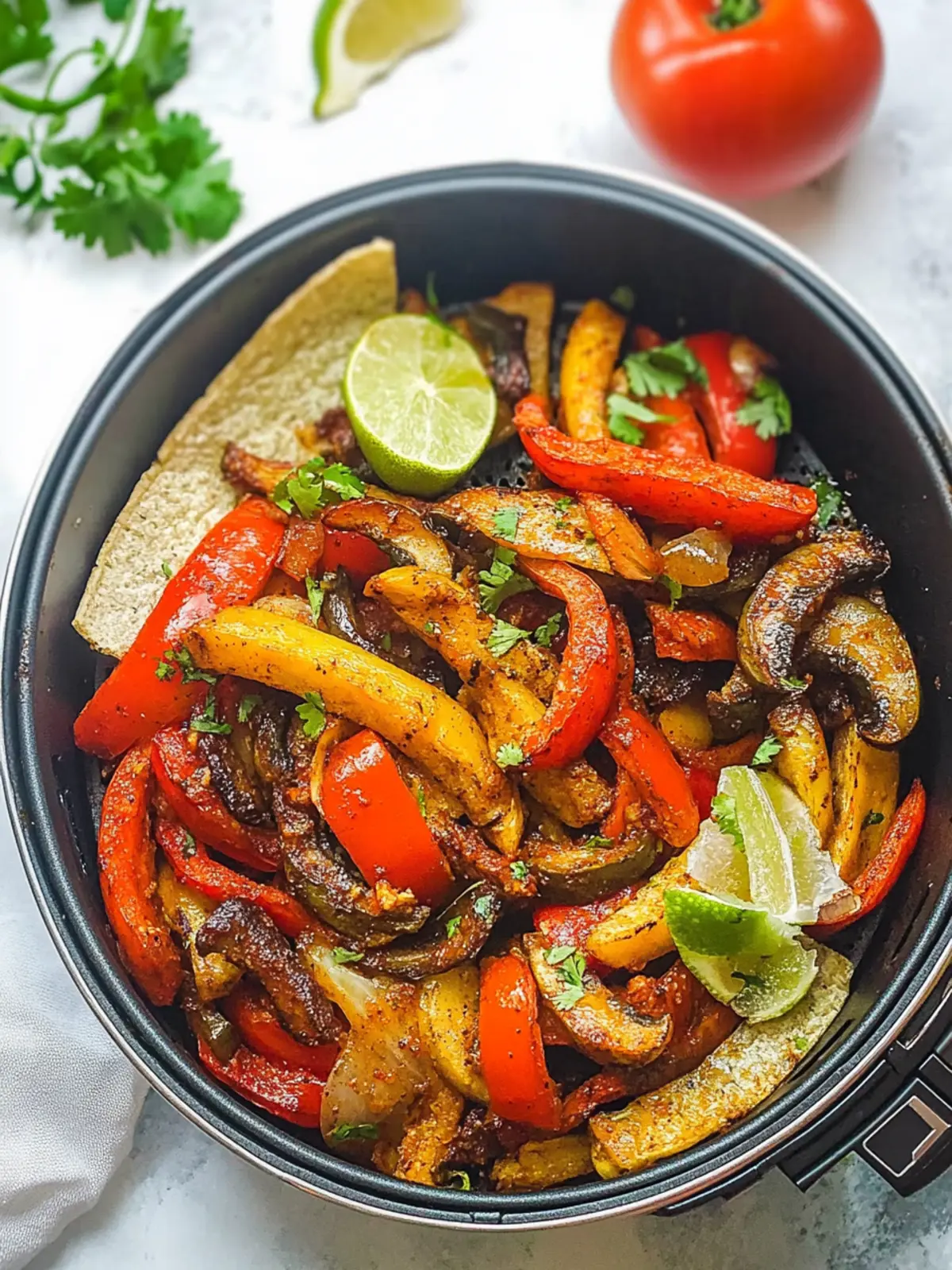 Air Fryer Fajita Veggies – Bold Flavor in Just 25 Minutes 3 Air Fryer Fajita Veggies