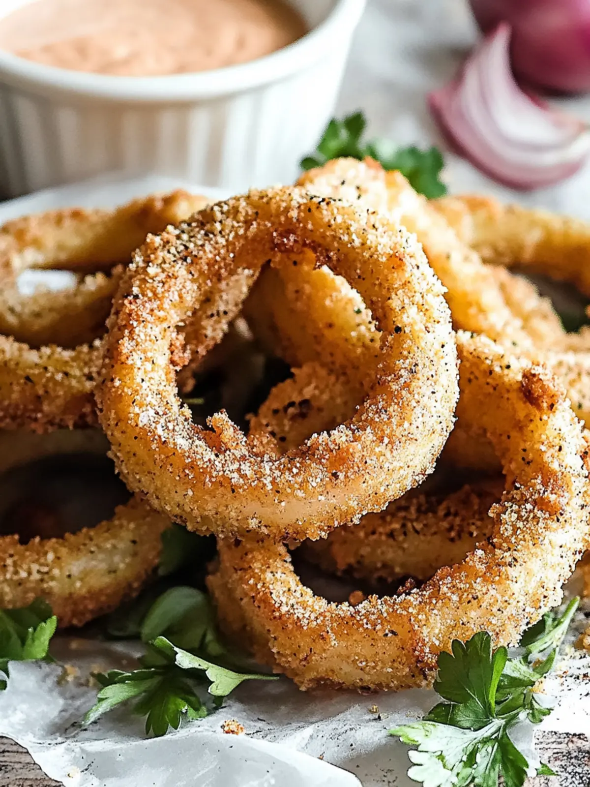 Crispy Vegan Baked Onion Rings That Will Wow Your Taste Buds 2 Vegan Baked Onion Rings