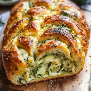 Swirled Garlic Herb and Cheese Bread for Cozy Evenings 10 Swirled Garlic Herb and Cheese Bread