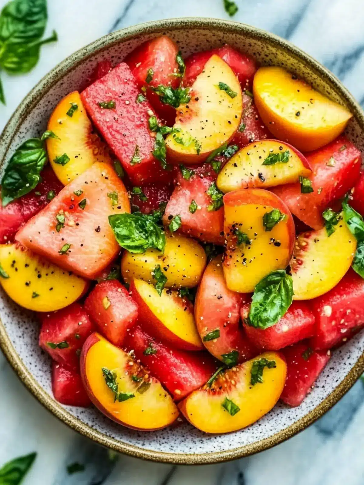 Delicious Easy Summer Peach Watermelon Salad You’ll Love 5 Easy Summer Peach Watermelon Salad