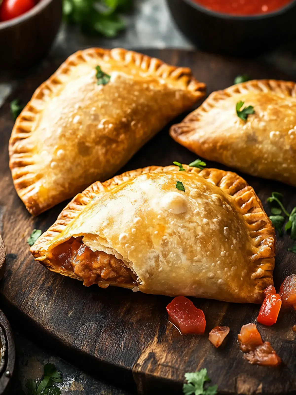 Savory Beef Empanadas: Your New Favorite Comfort Food 3 Empanadas (Beef Turnovers)