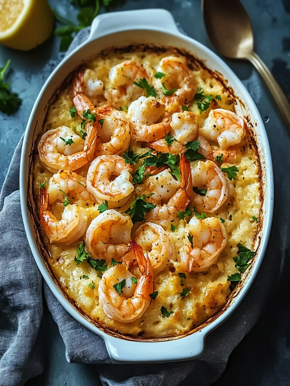 Creamy Shrimp Casserole with a Crunchy Topping You’ll Love 4 Shrimp Casserole
