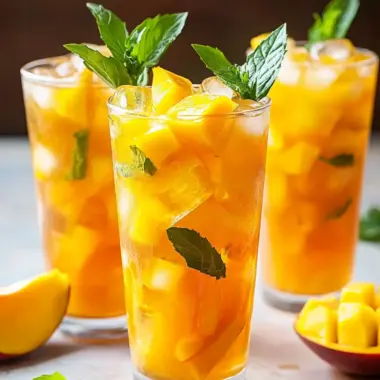 Homemade Mango Iced Tea – Fresh & Fruity for Summer Sips 9 Homemade Mango Iced Tea – Fresh & Fruity!