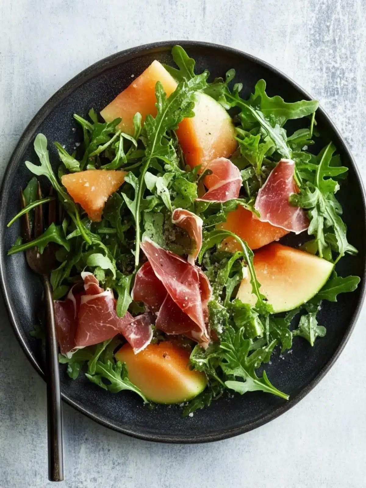 Arugula, Melon and Prosciutto Salad: Your Fresh Summer Delight 2 Arugula, Melon and Prosciutto Salad