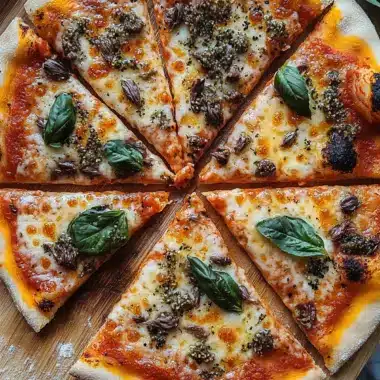 Savory Anchovy Pizza: A Homemade Umami Experience 9 Anchovy Pizza