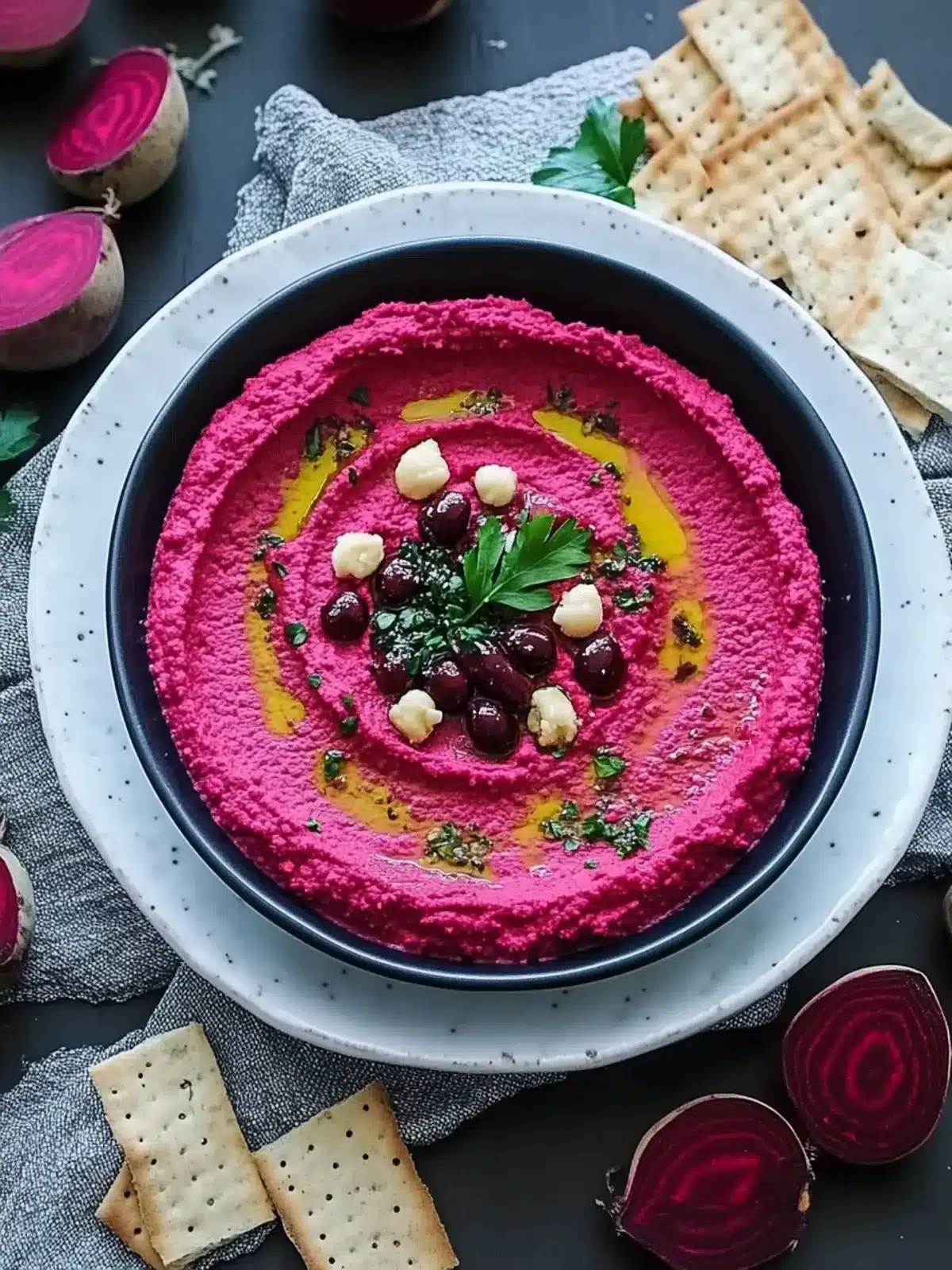 Vibrant Beetroot Hummus: A Healthy, Colorful Delight 5 Beetroot Hummus