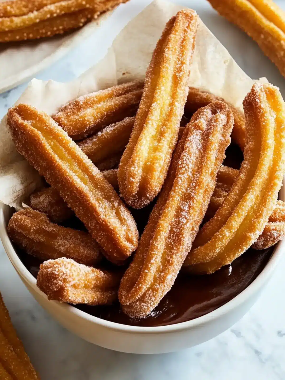 Irresistible Easy Homemade Churros with Chocolate Dip 3 Easy Homemade Churros