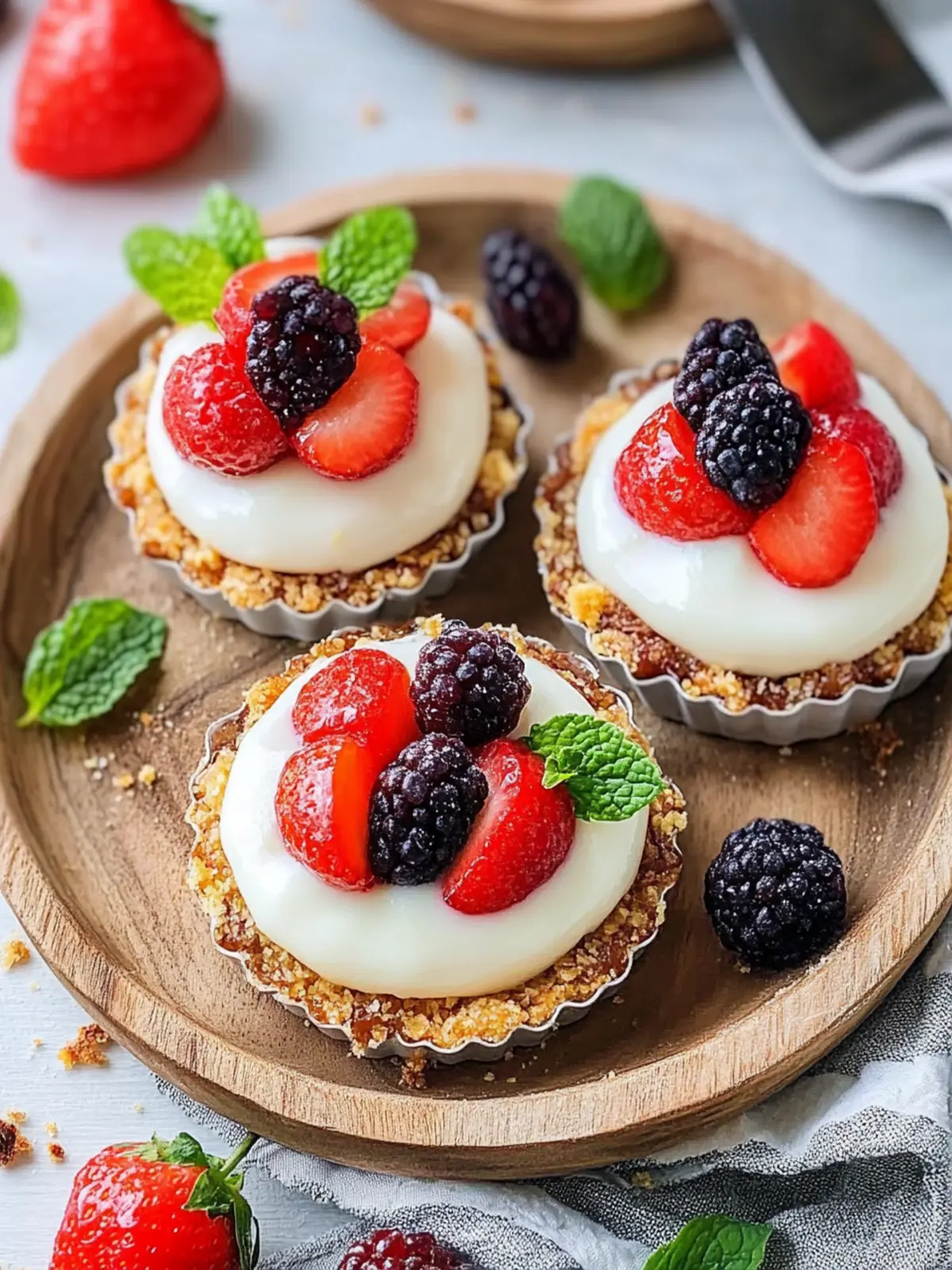 Savor Delightful Vegan Mini Breakfast Tarts in 15 Minutes! 5 Vegan Mini Breakfast Tart