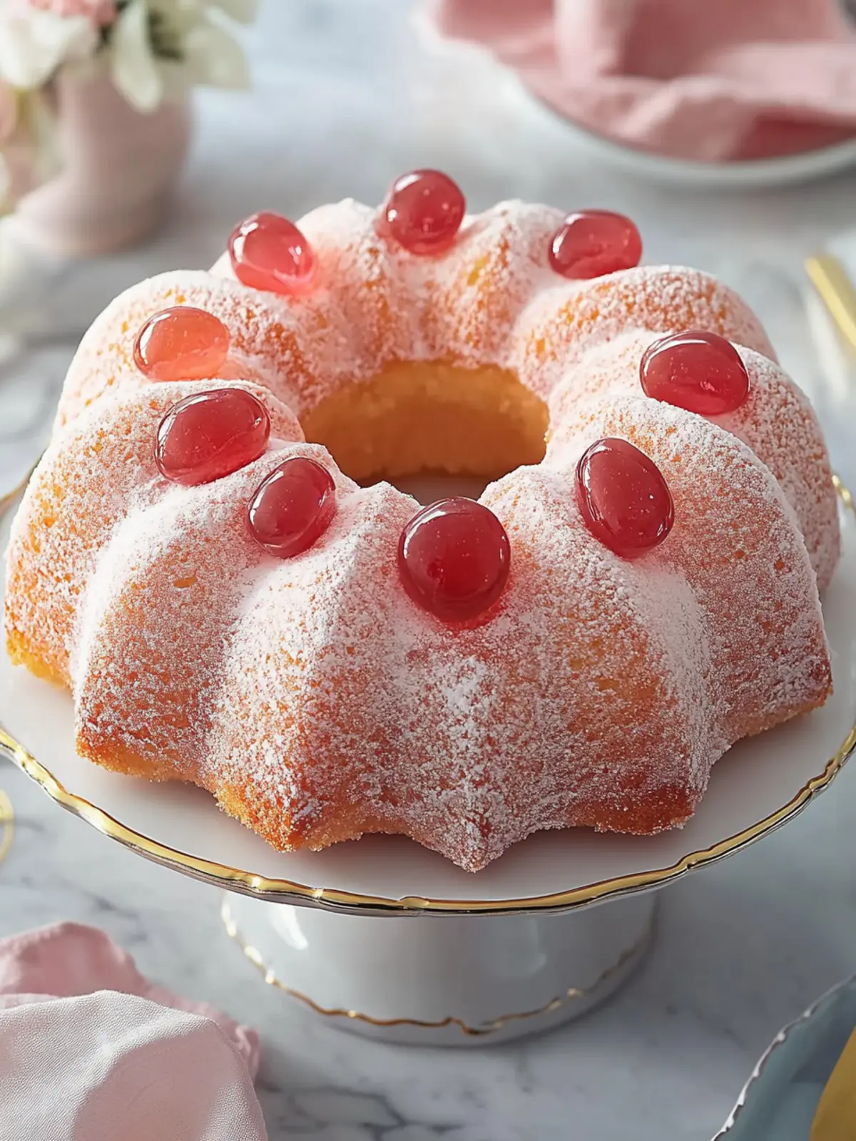 Jelly Doughnut Bundt Cake: Your New Favorite Cozy Dessert 3 Jelly Doughnut Bundt Cake