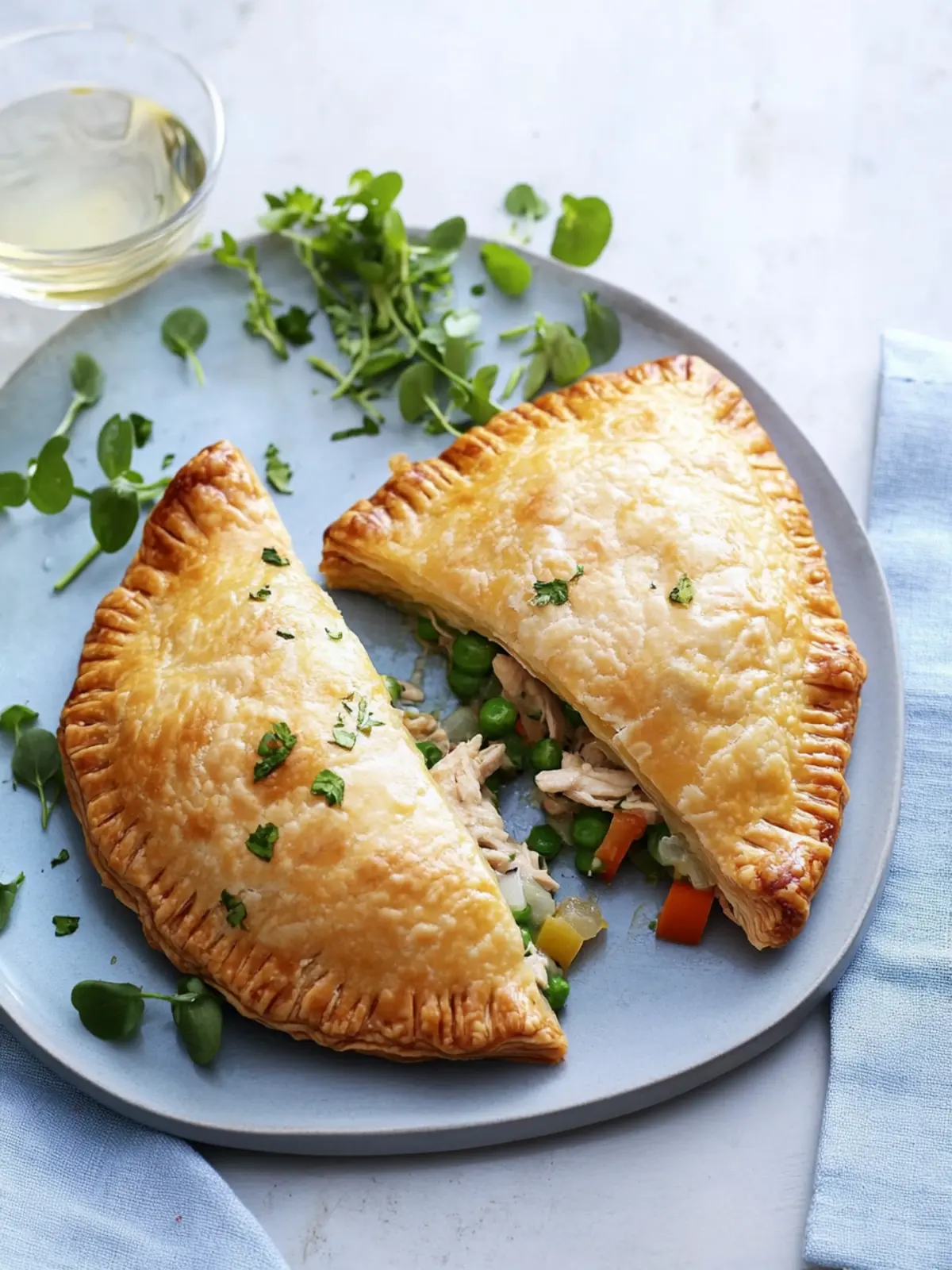 Savory Chicken Pot Pie Turnovers for Cozy Comfort Nights 2 Chicken Pot Pie Turnovers