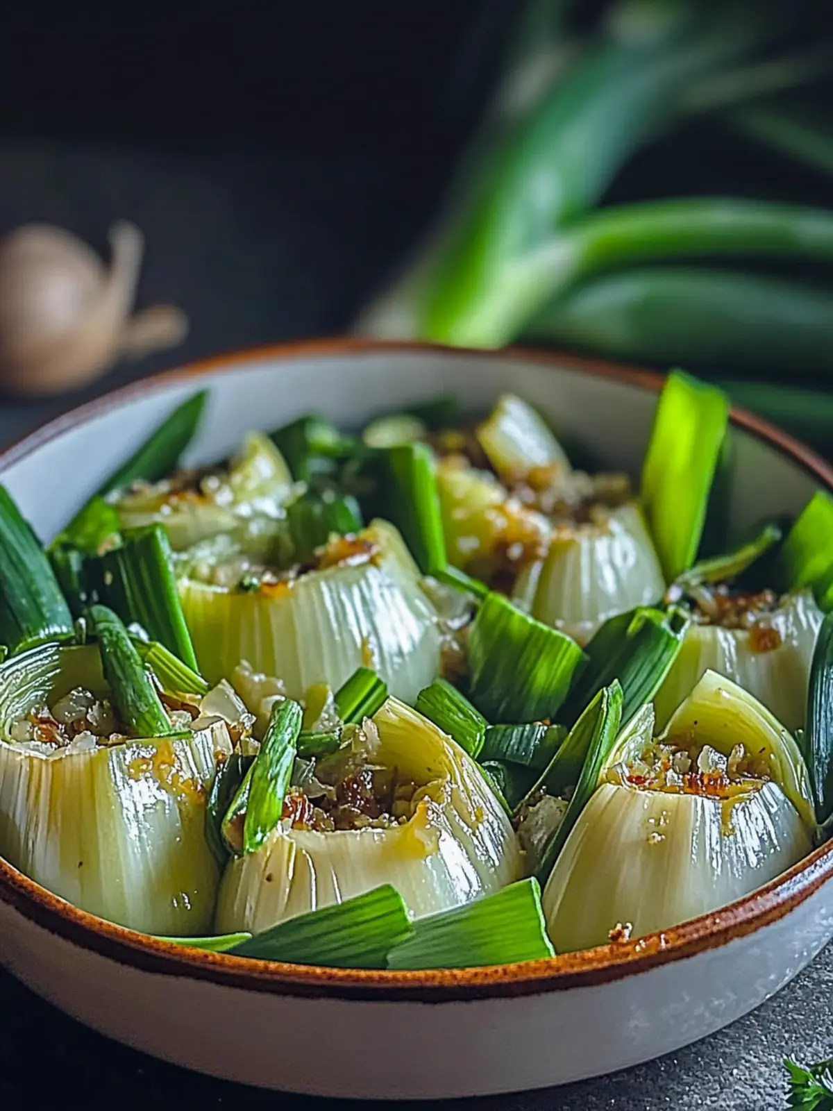 Delicious Filled Leeks Dish for a Cozy Homemade Dinner 2 Filled Leeks Dish
