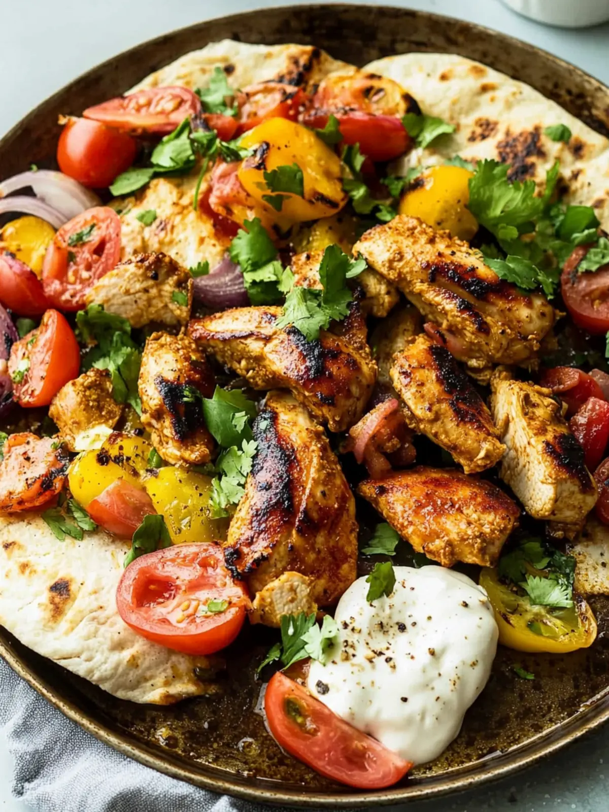 Delicious Chicken Shawarma Sheet-Pan Dinner in Minutes 3 Chicken Shawarma Sheet-Pan Dinner