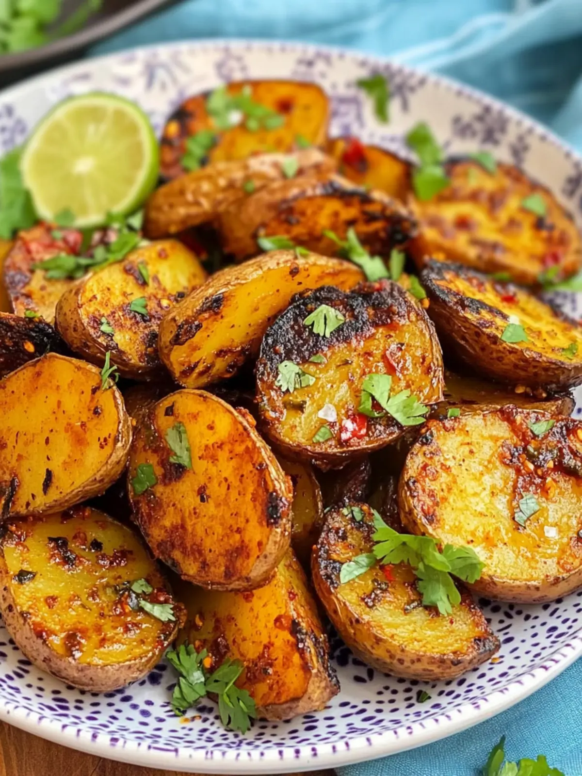 Easy Air Fryer Chili Lime Potatoes for a Crispy Delight 3 Easy Air Fryer Chili Lime Potatoes