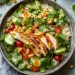 Chicken Crispy Rice Salad with Creamy Dressing in 20 Minutes 14 Chicken Crispy Rice Salad