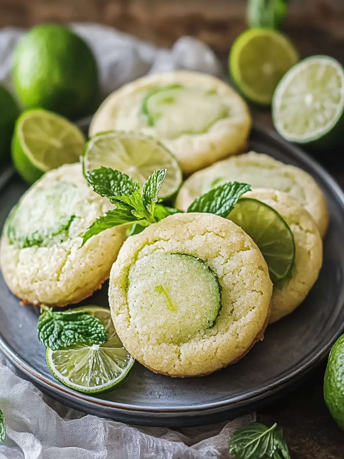 Mojito Cookies: Soft, Chewy Bliss with a Refreshing Twist 4 Mojito Cookies