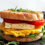 Savory Tofu Breakfast Sandwich to Energize Your Mornings 81 Tofu Breakfast Sandwich