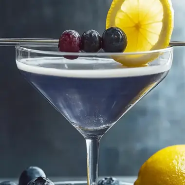 Zesty Lemon-Blueberry Martini for a Vibrant Spring Sip 9 Lemon-Blueberry Martini