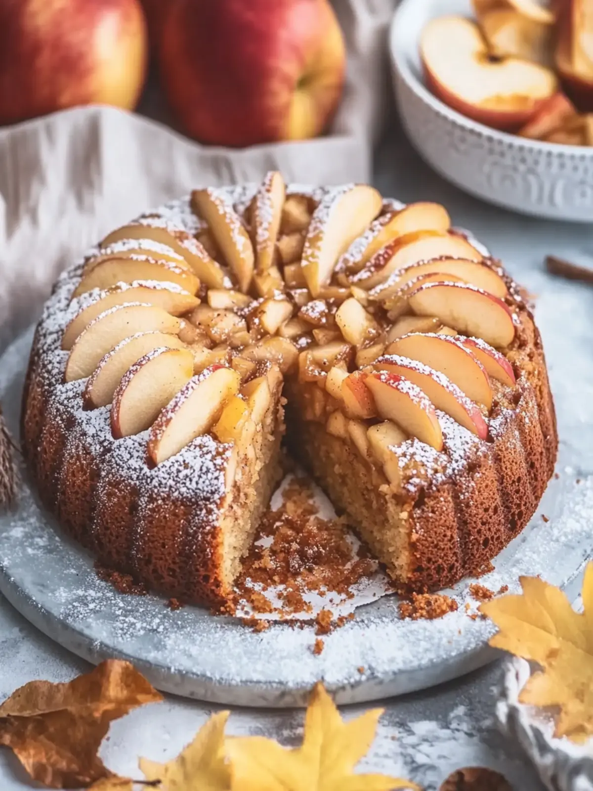 Deliciously Moist Vegan Apple Cake You’ll Love to Bake 2 Vegan Apple Cake
