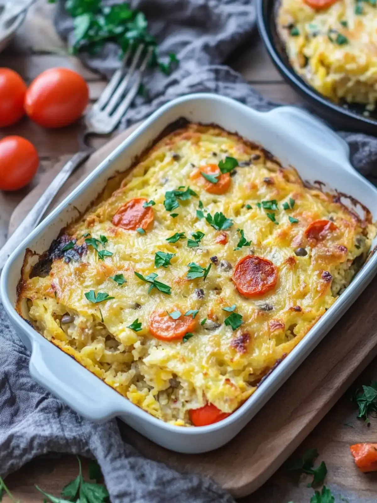 Savory Vegan Breakfast Casserole with Hash Browns Delight 3 Vegan Breakfast Casserole with Hash Browns