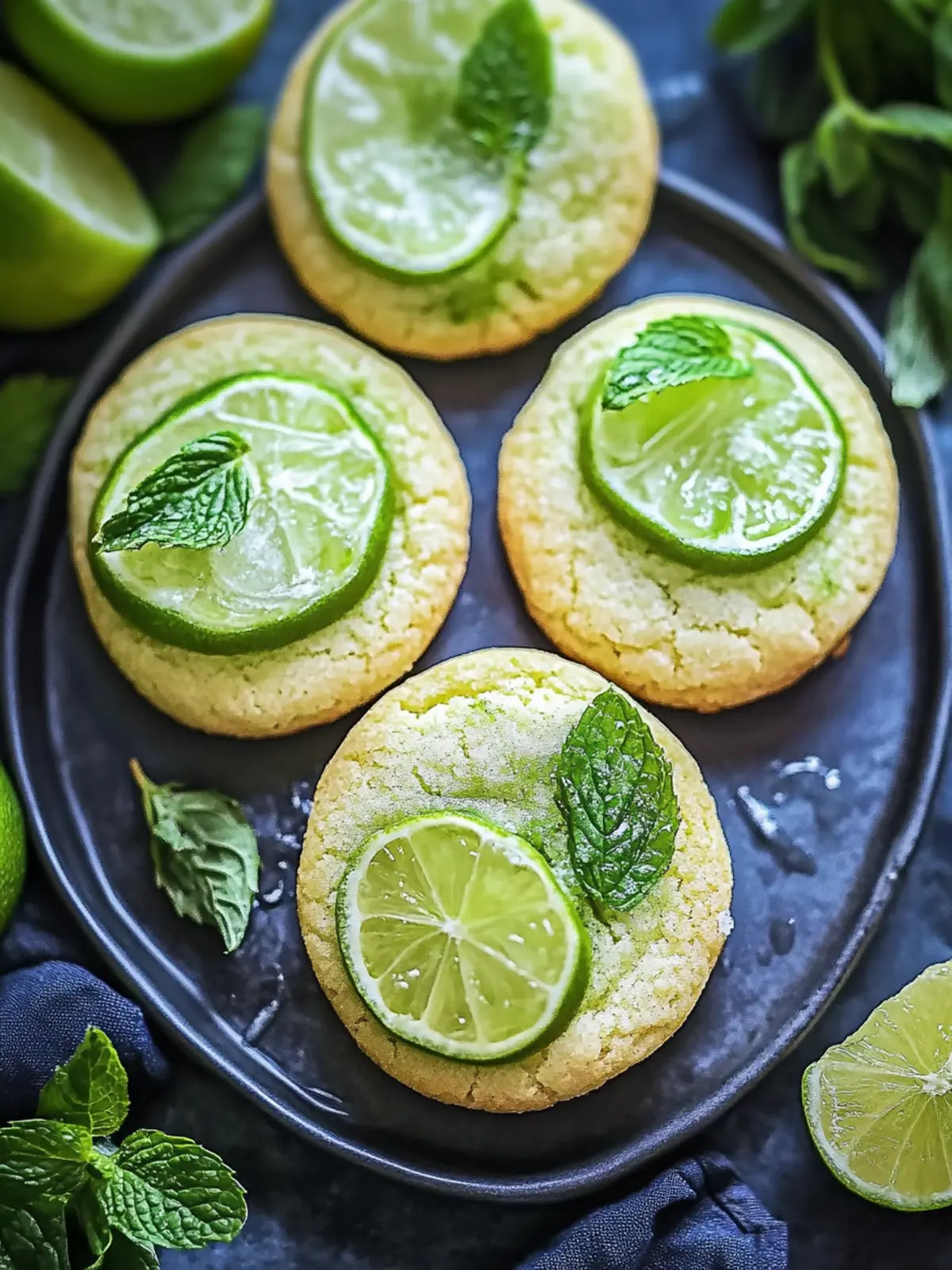 Mojito Cookies: Soft, Chewy Bliss with a Refreshing Twist 3 Mojito Cookies