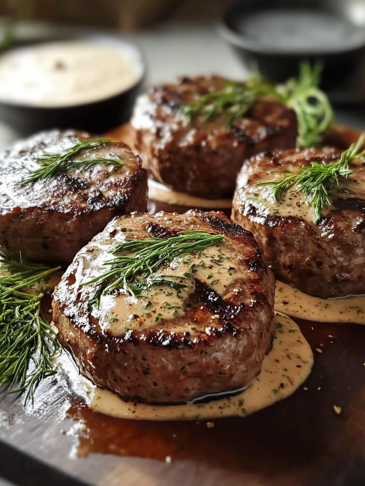 Hamburger Steaks in Creamy Dill Sauce – Comfort in 30 Minutes 2 Hamburger Steaks