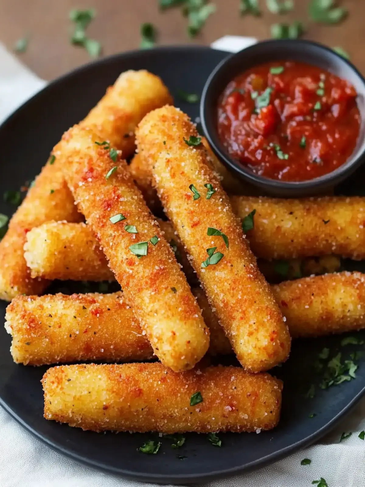 Super Crispy Easy Vegan Mozzarella Sticks You’ll Love 4 Easy Vegan Mozzarella Sticks