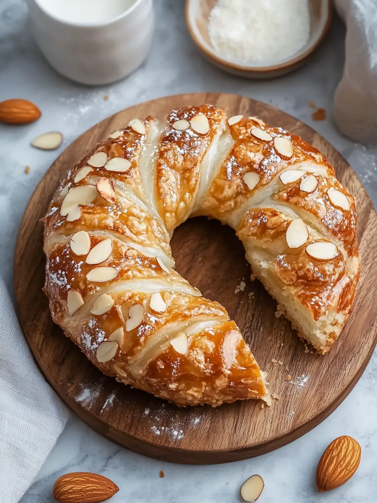 Irresistible Almond Kringle: Flaky Pastry Recipe to Savor 3 Almond Kringle