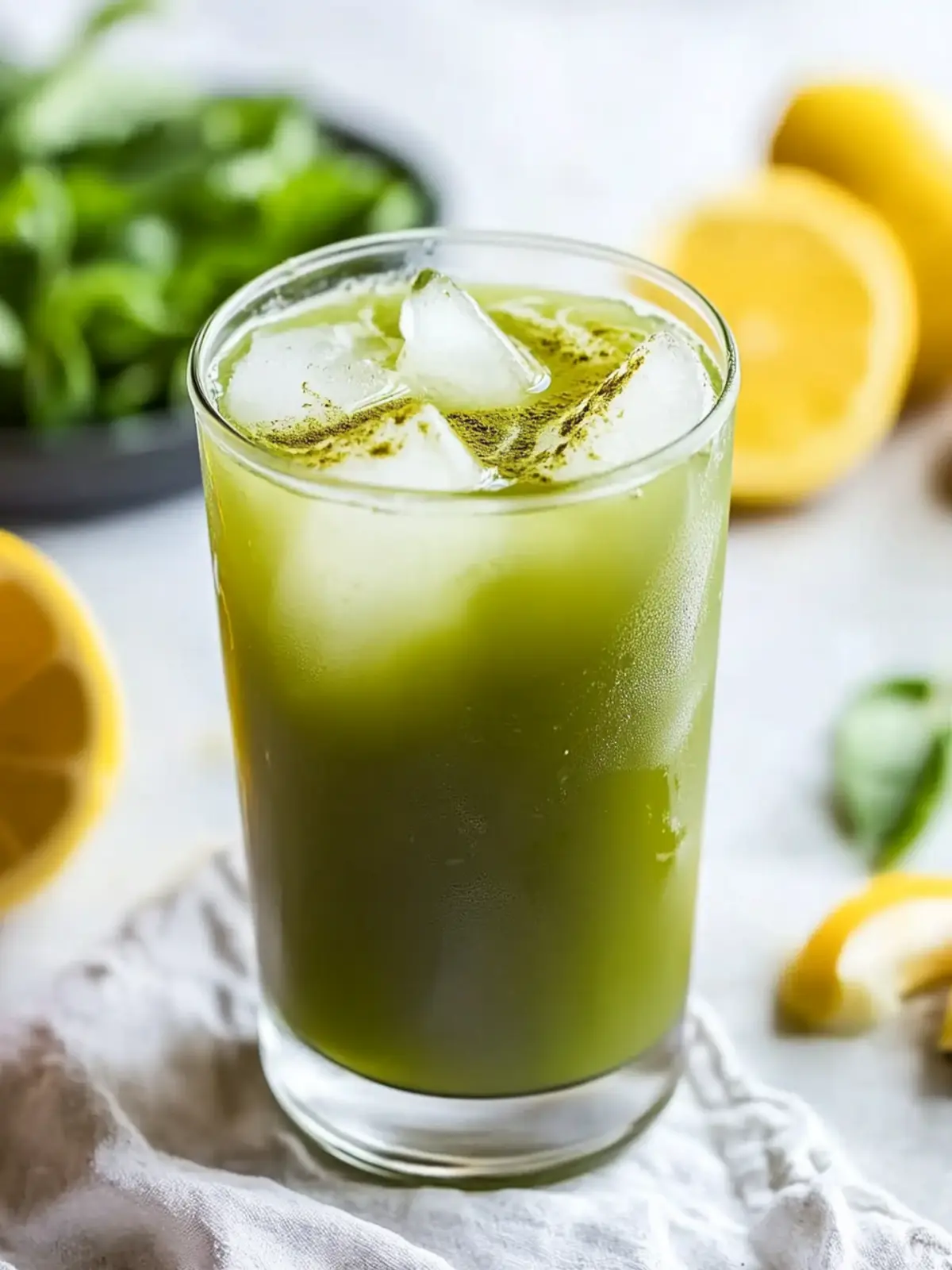 Cool Down with Iced Matcha Lemonade - Starbucks Copycat Delight 4 Iced Matcha Lemonade (Starbucks Copycat)