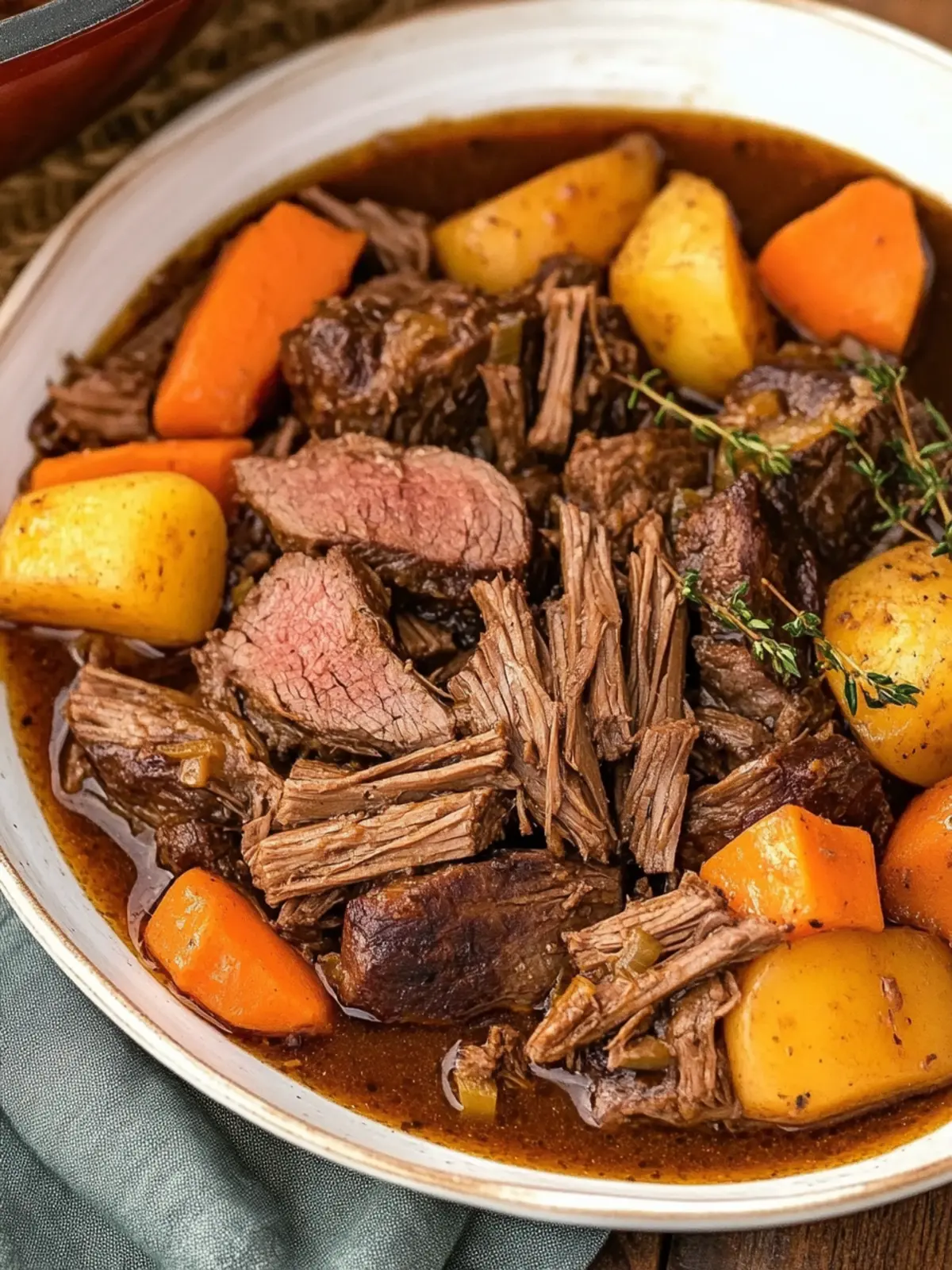 Savory Slow Cooker Pot Roast for Perfect Family Dinners 5 Slow Cooker Pot Roast