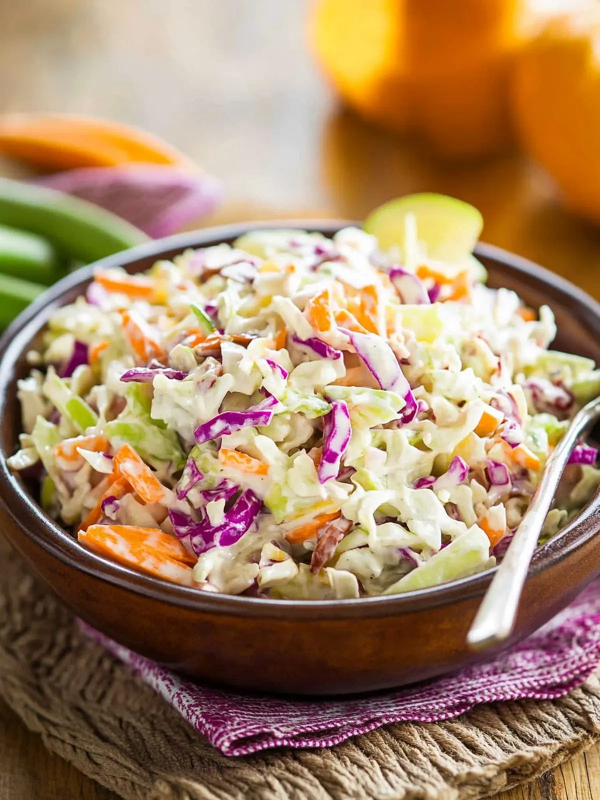 Tropical Hawaiian Coleslaw: A Refreshing No-Mayo Delight 5 Hawaiian Coleslaw