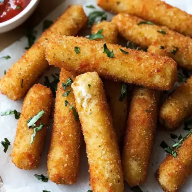 Super Crispy Easy Vegan Mozzarella Sticks You’ll Love 10 Easy Vegan Mozzarella Sticks