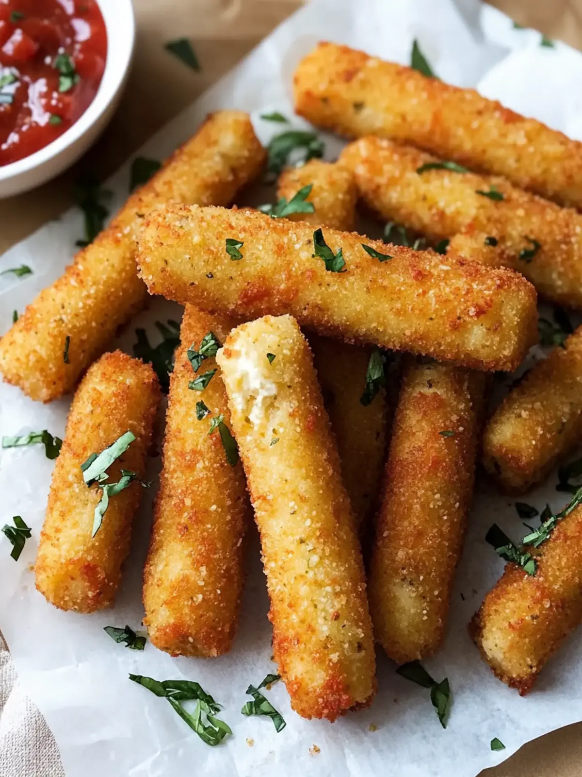 Super Crispy Easy Vegan Mozzarella Sticks You’ll Love 5 Easy Vegan Mozzarella Sticks