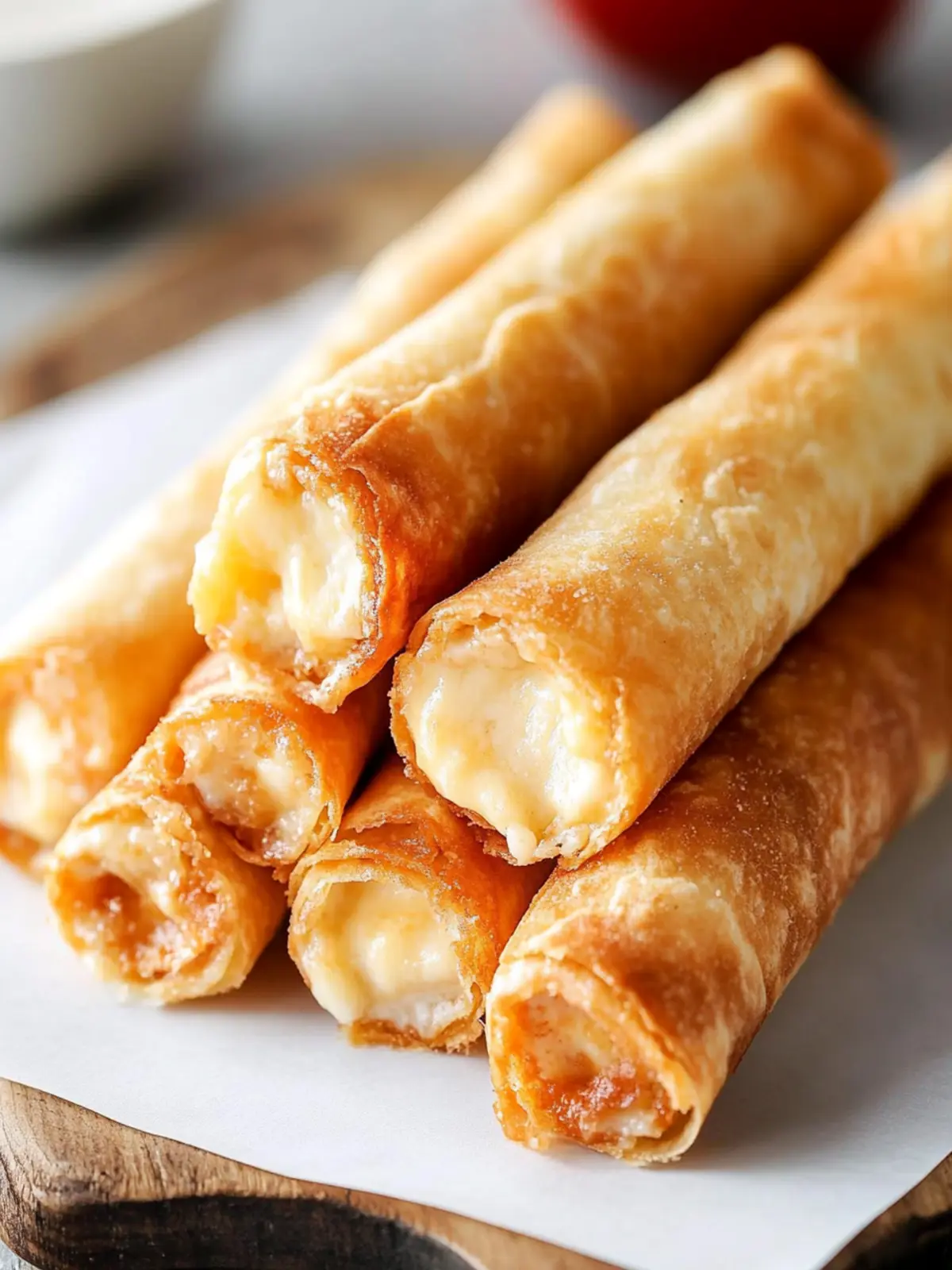 Delicious Cheesecake Taquitos: Crunchy, Creamy Bliss Awaits 2 Cheesecake Taquitos