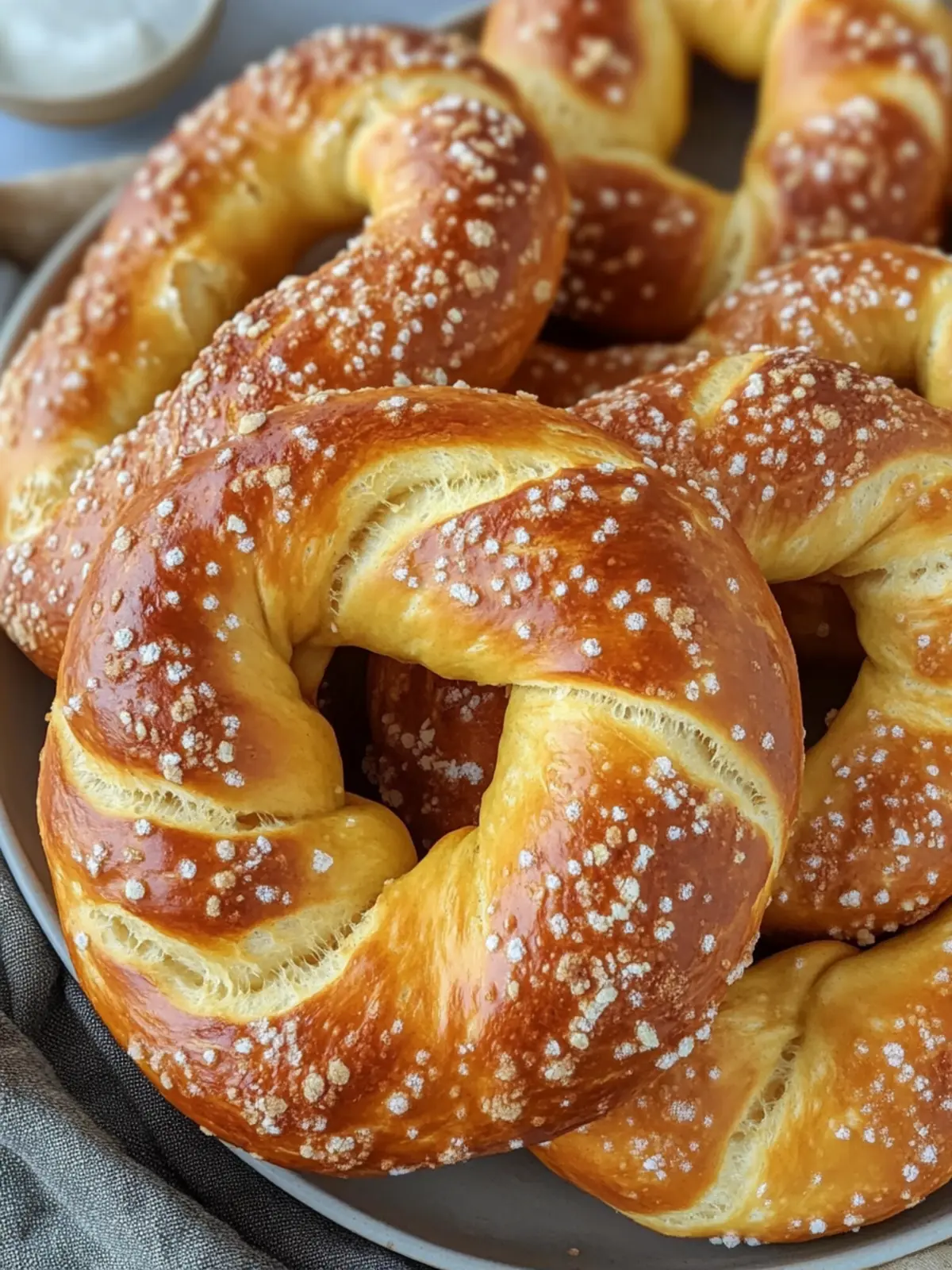 Irresistible Vegan Soft Pretzels: Easy Recipe for Home Bakers 4 Vegan Soft Pretzels
